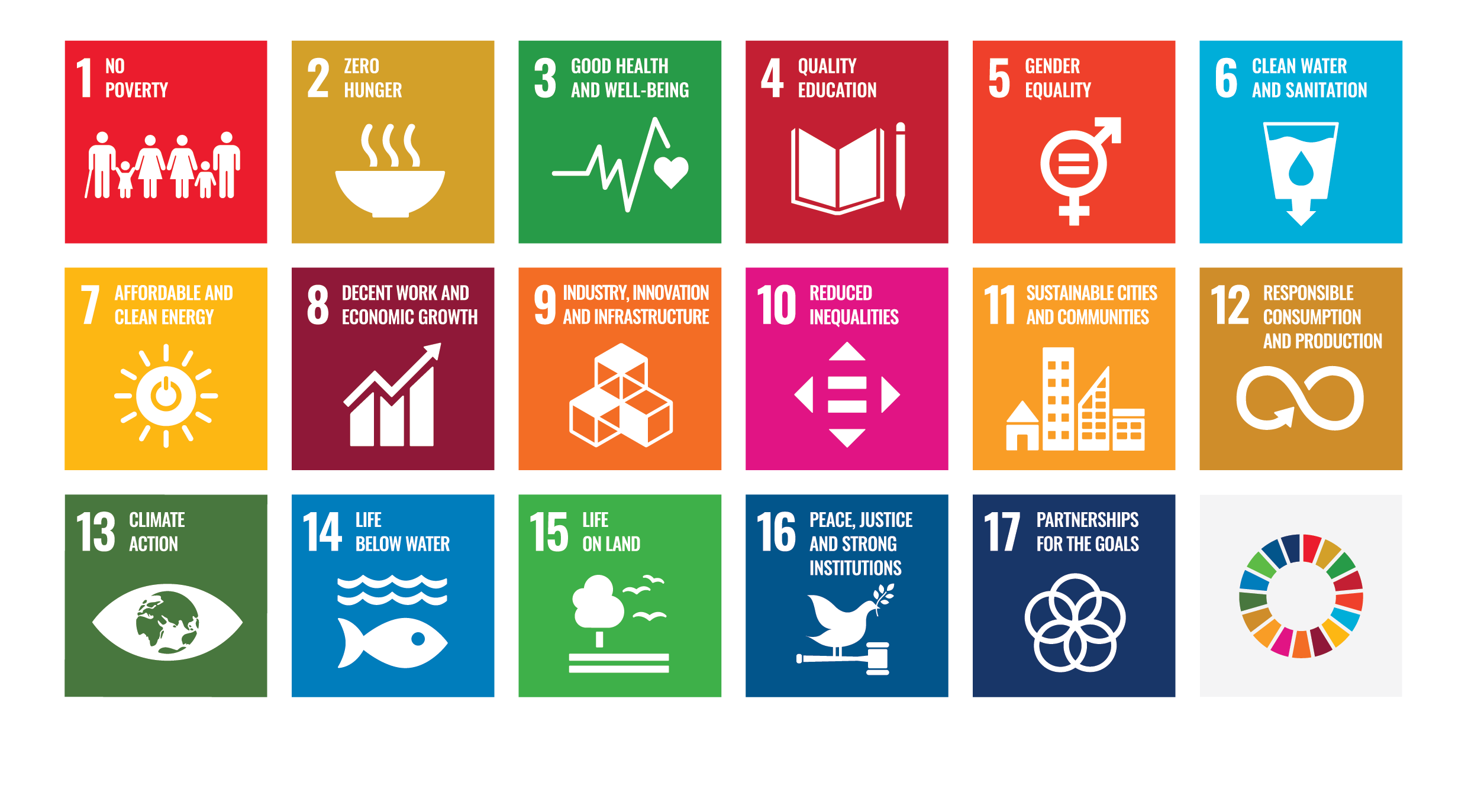 SDG Goals poster without logo